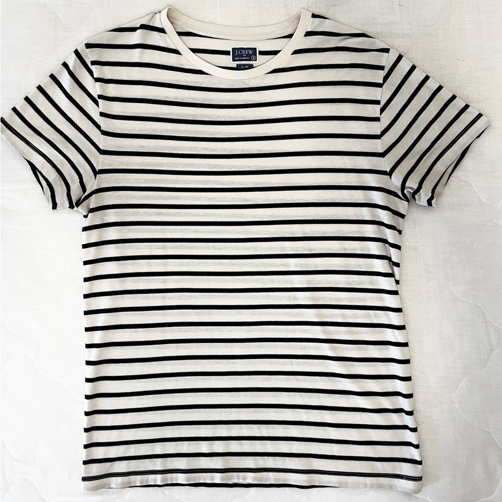 J. Crew Men’s Breton Stripe T-shirt